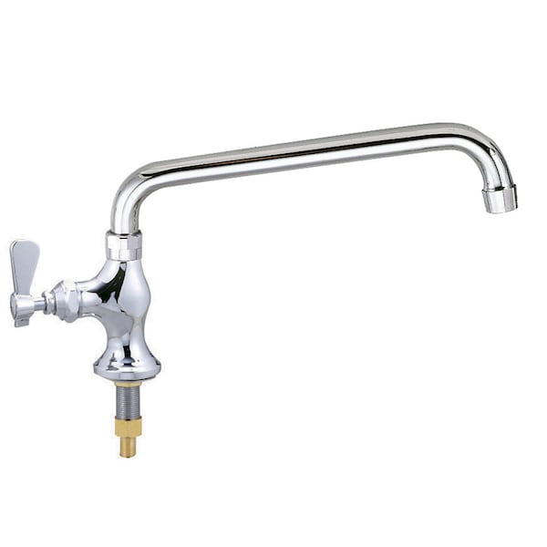 Bk Resources Optiflow Heavy Duty Faucet with Interchangeable 12" Swing Spout BKF-SPF-12-G - main